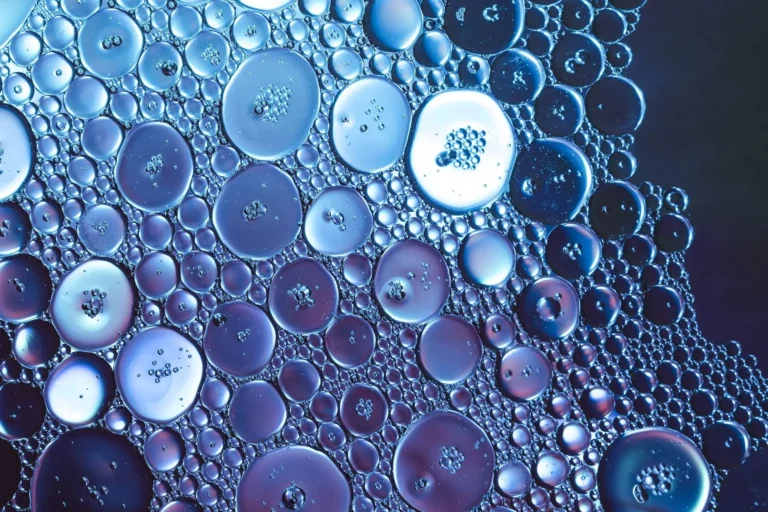 gotas de combustible hidrógneo