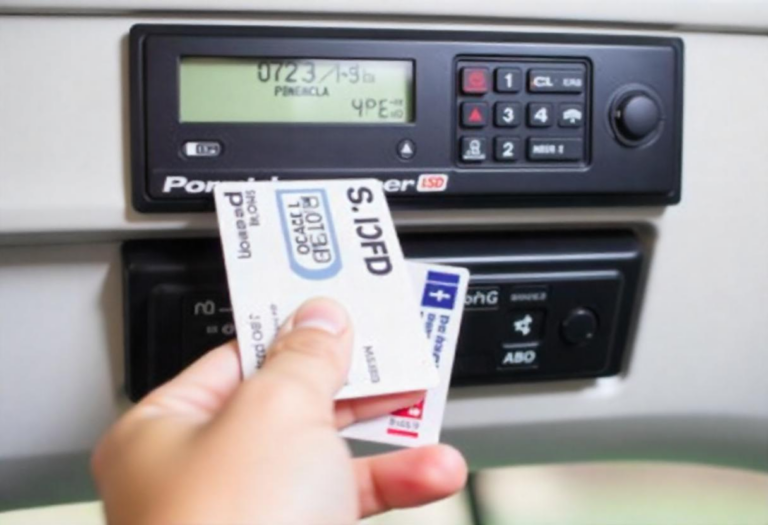 Nuevas actualizaciones para tacógrafos digitales: esto es lo que cambia en 2025 6 Tacográfo digital siendo utilizado