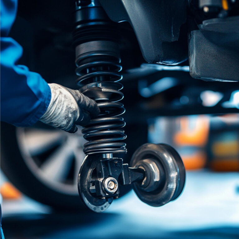 Como o amortecedor integrado melhora a aerodinâmica 14 Amortecedor integrado em carro esportivo para melhorar aerodinâmica.