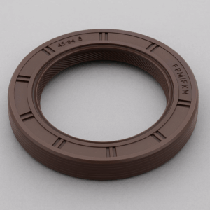 Retentor da cambota para vedação do motor automóvel.