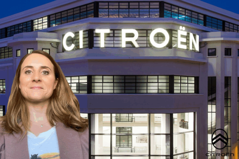 Anne Fenninger lors de sa nomination à la tête de la nouvelle direction mondiale de la Satisfaction Client chez Citroën.
