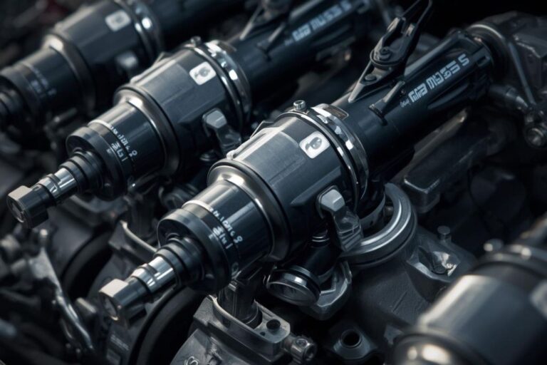 Reparação de injetores: Análise de rentabilidade e equipamento para a oficina 23 Técnico a reparar um injetor numa bancada profissional, utilizando equipamento de diagnóstico e ferramentas especializadas.