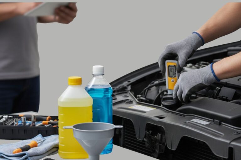 Surchauffe moteur en été : Créez une campagne de maintenance préventive 3 Mécanicien vérifiant la température d’un moteur pour prévenir la surchauffe estivale.