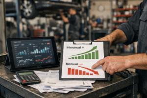 Faturação das oficinas: +4,3% homólogo em novembro