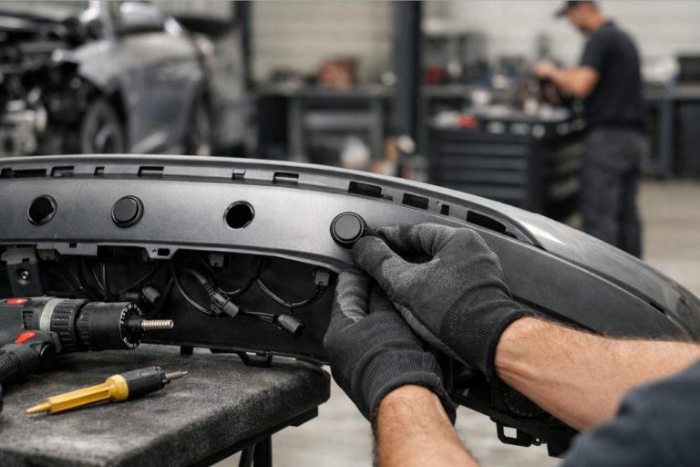 Sensores de Estacionamento Dianteiros: Guia de Instalação Retrofit em Veículos Não Equipados de Fábrica