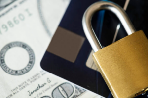 Credit card security concept