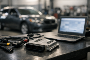 Diagnostic électronique et IA embarquée