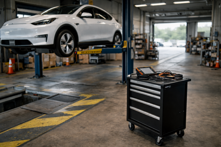 Assurance voiture électrique et coûts de réparation en atelier