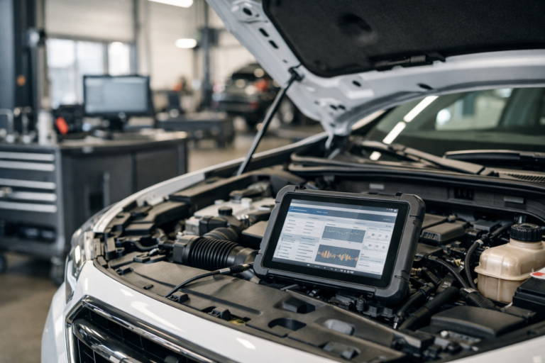 Diagnostic numérique en atelier automobile