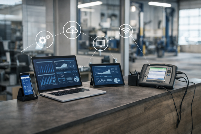 Digitalização na receção de oficina