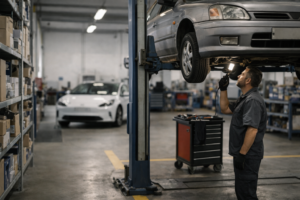 Parc automobile français et transition atelier
