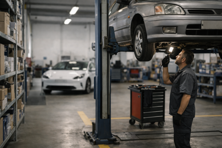 Parc automobile français et transition atelier