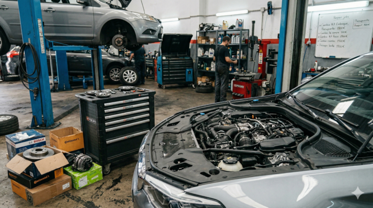 Por qué reparar un coche cuesta cada vez más: recambios, tecnología y costes ocultos en el taller