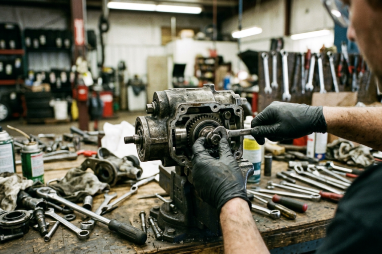 Reparação de colunas e caixas de direção assistida