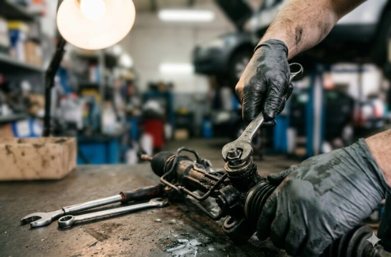 Manutenção técnica de sistemas de suspensão e direção