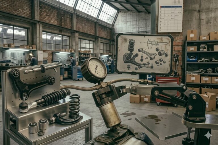 Recondicionamento de sistemas de suspensão e componentes B2B