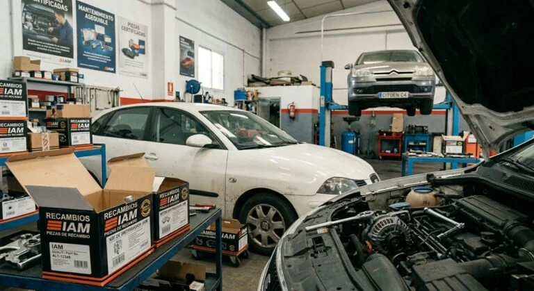 Recambios IAM en alza: el envejecimiento del parque y los costes impulsan el cambio en la posventa española