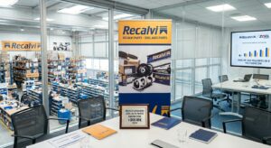 Almacén recambios distribución logística operación