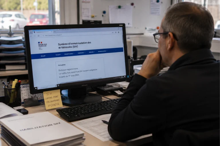 Le coffre-fort numérique SIV devient obligatoire le 1er août 2026, et peu de professionnels sont prêts
