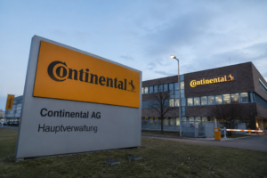 Edificio principal de Continental AG, fabricante de neumáticos y recambios para automoción.