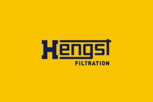 Logo oficial de Hengst Filtration, fabricante especialista en sistemas de filtración y recambios para la industria automotriz.