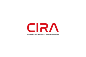 Logotipo oficial de CIRA (Associació Catalana de Recanvistes) en letras rojas sobre fondo blanco.