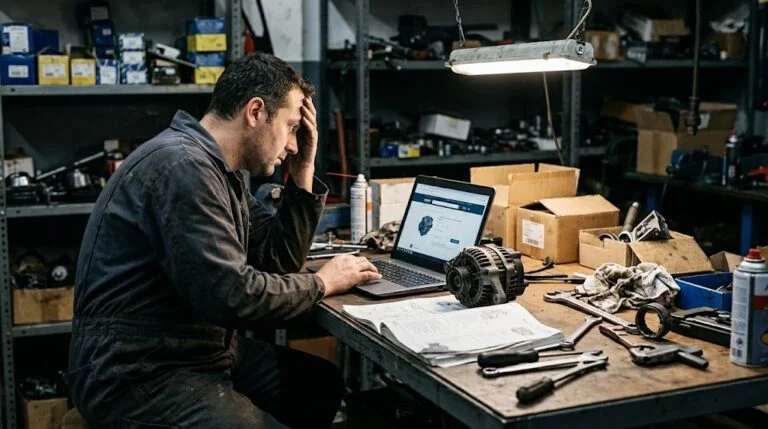 Los 5 errores más comunes al buscar piezas por referencia (y cómo evitarlos)